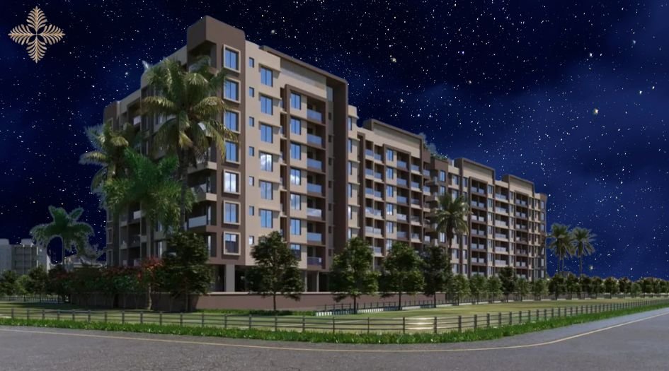 Siddhi-Aspire-Elevation-night-view